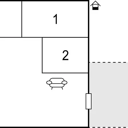 Lovely In Zatoglav With Kitchen Apartment
